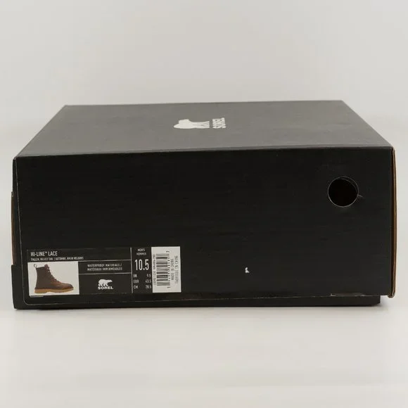 Sorel Men's Hi-Line Lace 'Fallen / Velvet Tan' NM4804-208 Leather size 8 - 14 - Picture 13 of 15